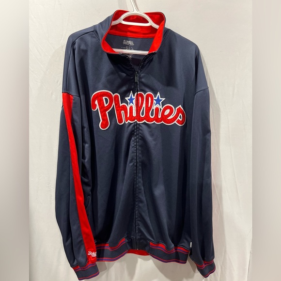 Stitches Other - Stitches Philadelphia Phillies Men's Zip Up Jacket - Size XXL